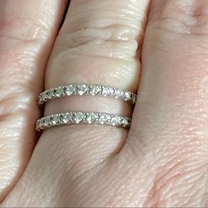 .50 CT white gold ring jacket